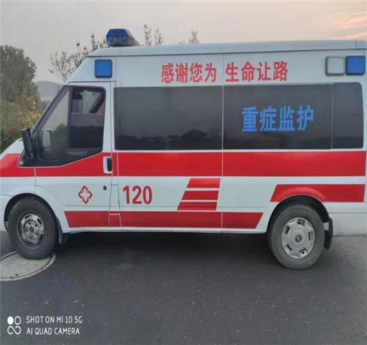 淮安救护车出租服务案例3